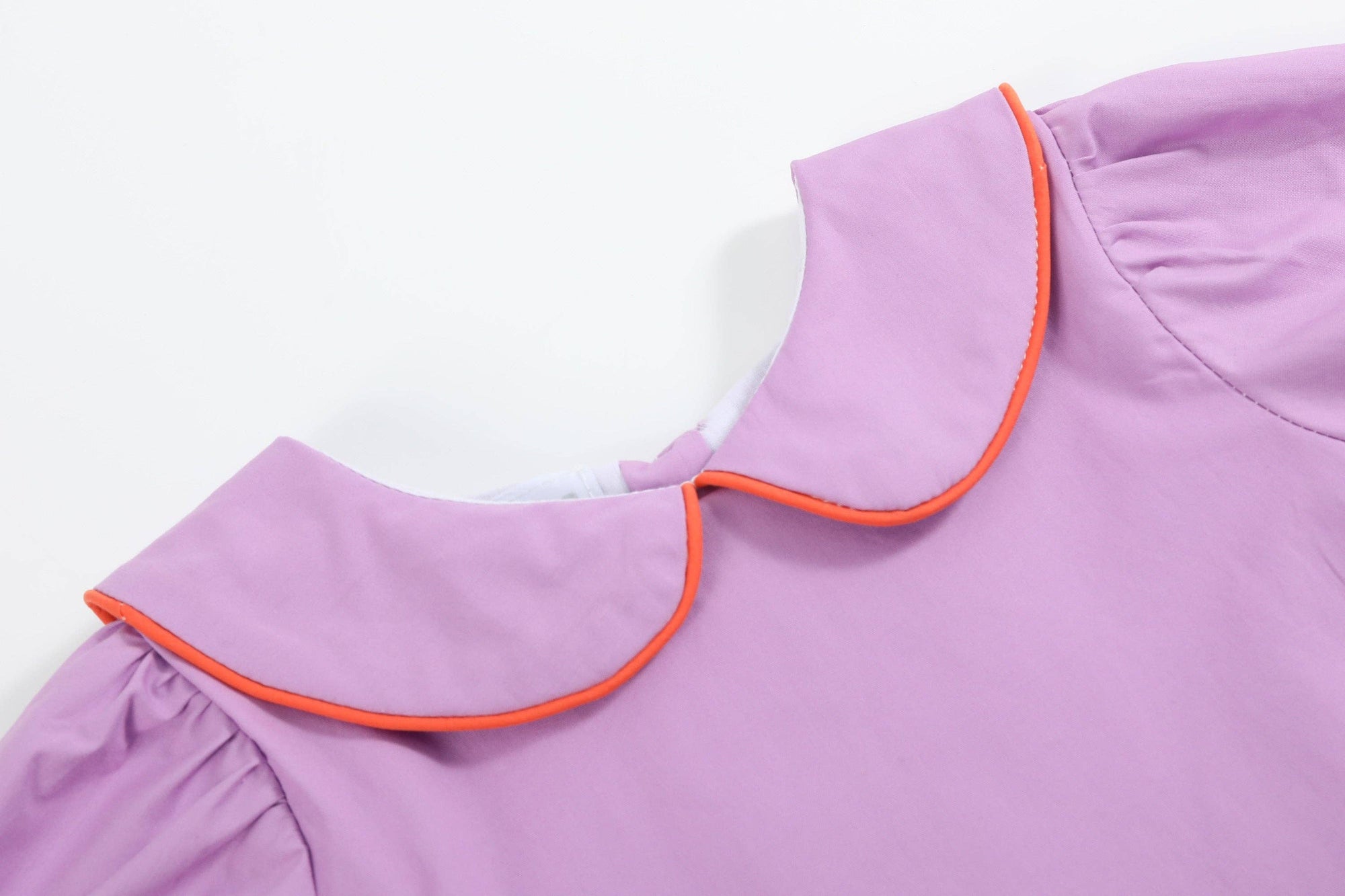 Purple Halloween Scene Girls Dress