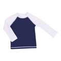 Kids UPF50+ Boys Rash Guard Swim Top: Nautical