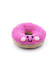 Chocolate Donut Pretend Play Food Rattle