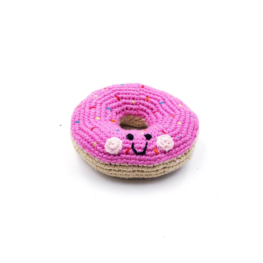 🍩 Donut Rattle Collection: Pink