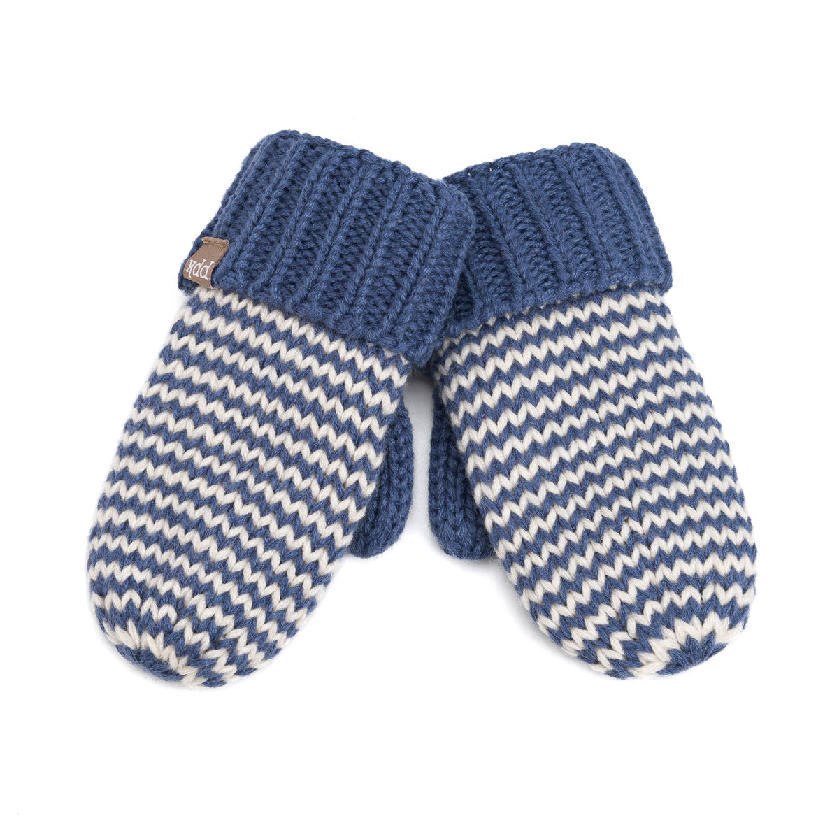 Classic Knit Winter Mittens for Kids