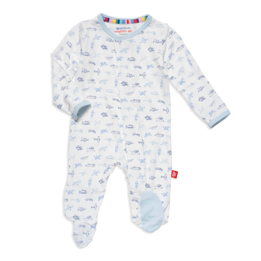 Magnetic Me Airplane Footie