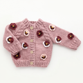 Pansy Cardigan Rosy for Baby & Toddler