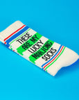 These Are My Lucky Mahjong Socks Gym Crew Socks