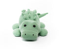 Large Organic Cotton Crocodile Plush Toy Green