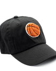 Basketball Patch Baseball Hat: Hunter Green / Toddler (1Y-4Y)