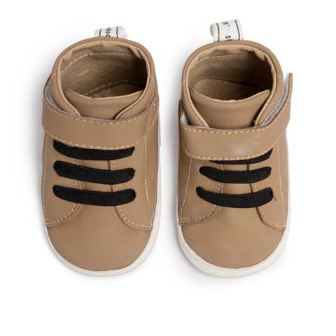 Leather Baby Hightop Sneaker Shoe