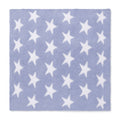 Chenille - Dusty Blue Star Blanket