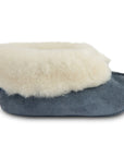 Suede Baby Slipper - Navy