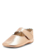 Copper Scalloped Mary Janes