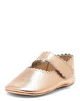 Copper Scalloped Mary Janes