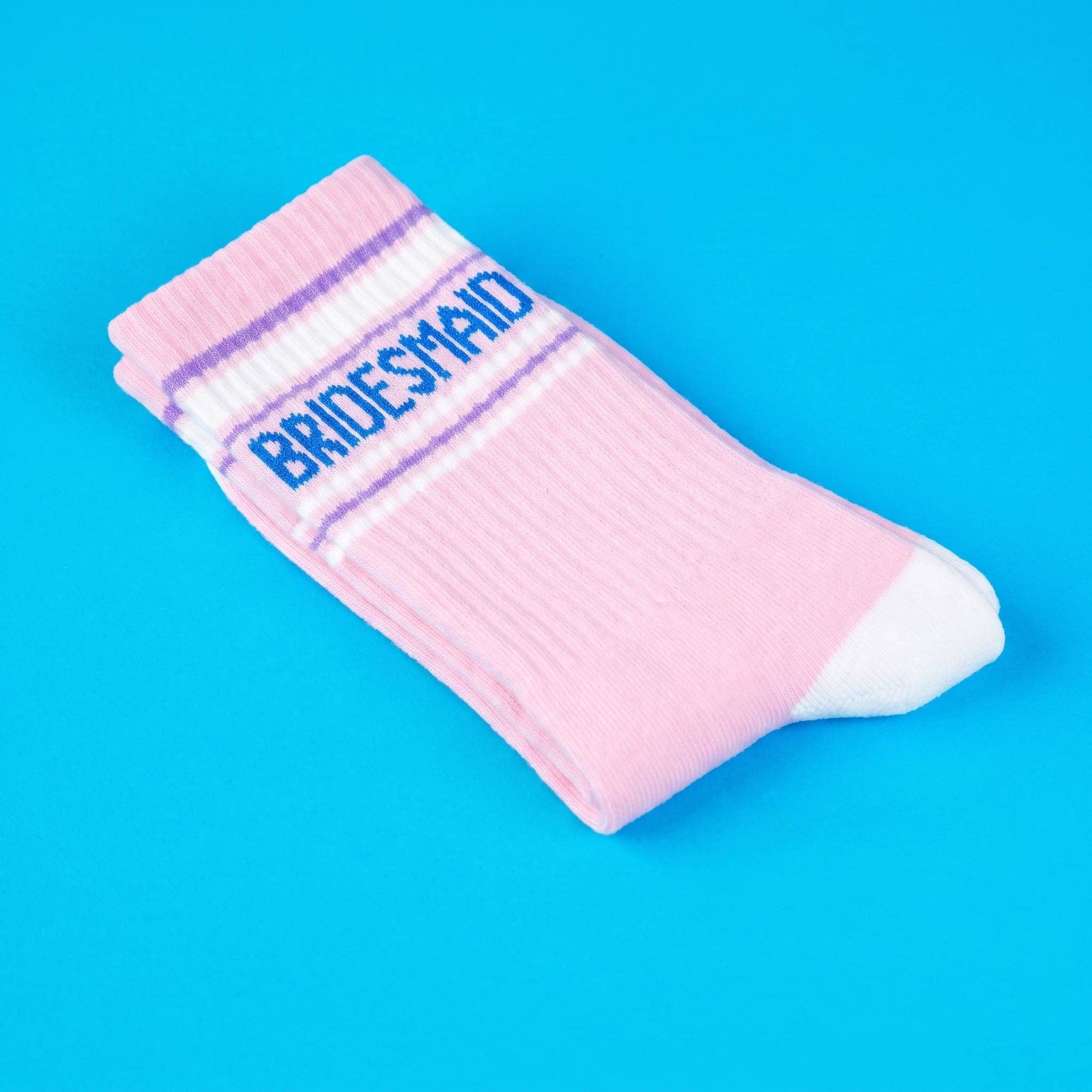 Bridesmaid Gym Crew Socks