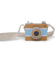 Vintage Camera Music Box - Blue