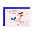 Be My Valentine, Mermaid - Greeting Card