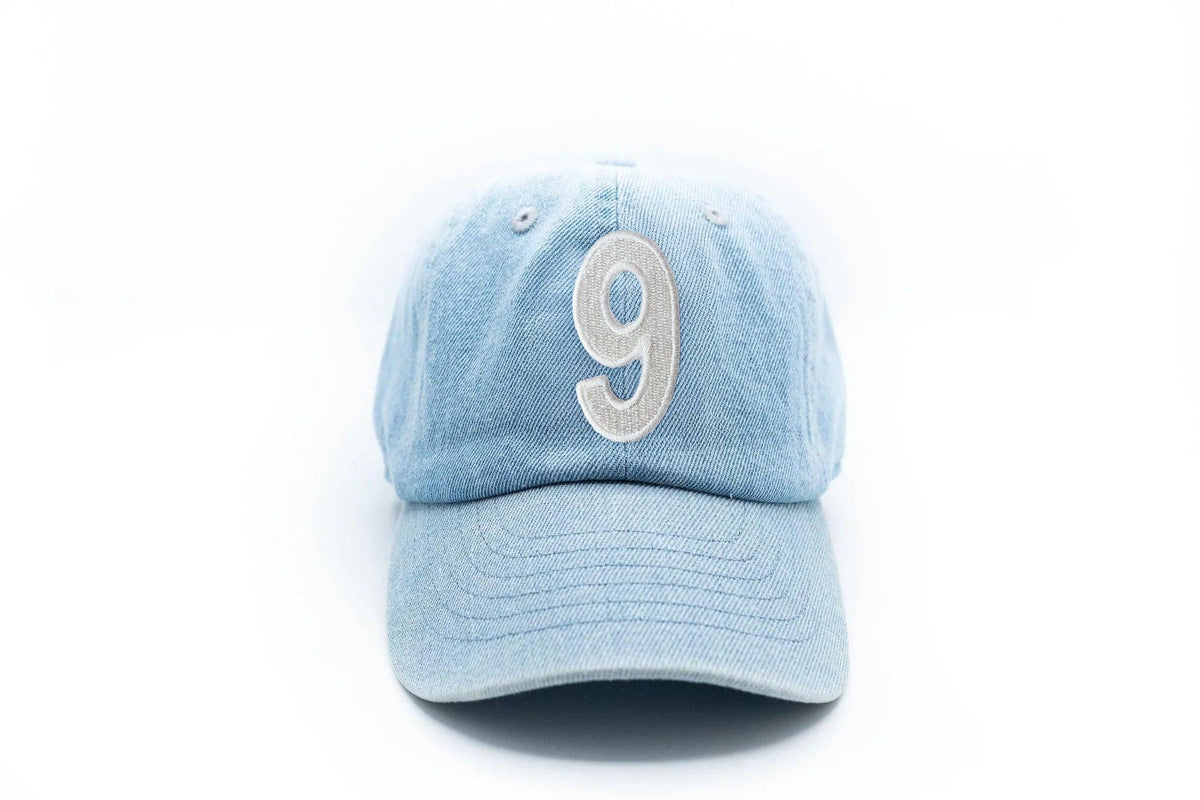 Denim Number Baseball Hat: 1 / Toddler (1Y-4Y)