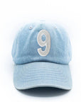 Denim Number Baseball Hat: 1 / Toddler (1Y-4Y)