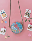 Heidi Floral Round Bag