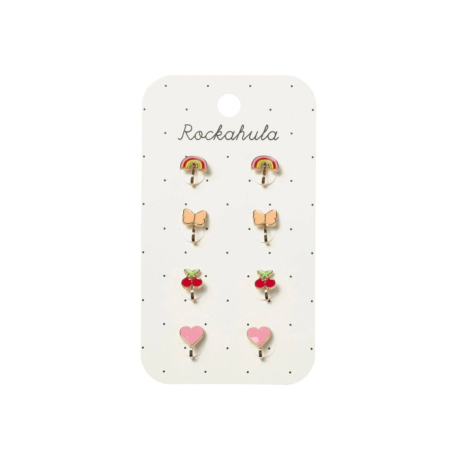 Carnival Clip On Earrings