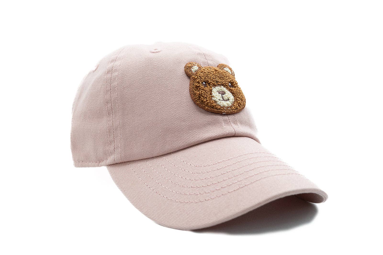 Teddy Bear Patch Baseball hat: Denim / Toddler (1Y-4Y)