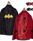 Great Pretenders Reversible Spider/Bat Cape with Masks |Mockingbird Baby & Kids