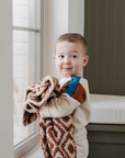 DOUBLE-LAYER BAMBONI® MINI BLANKETS: Elephant Double Layer