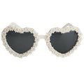 Daisy Love Sunglasses: White