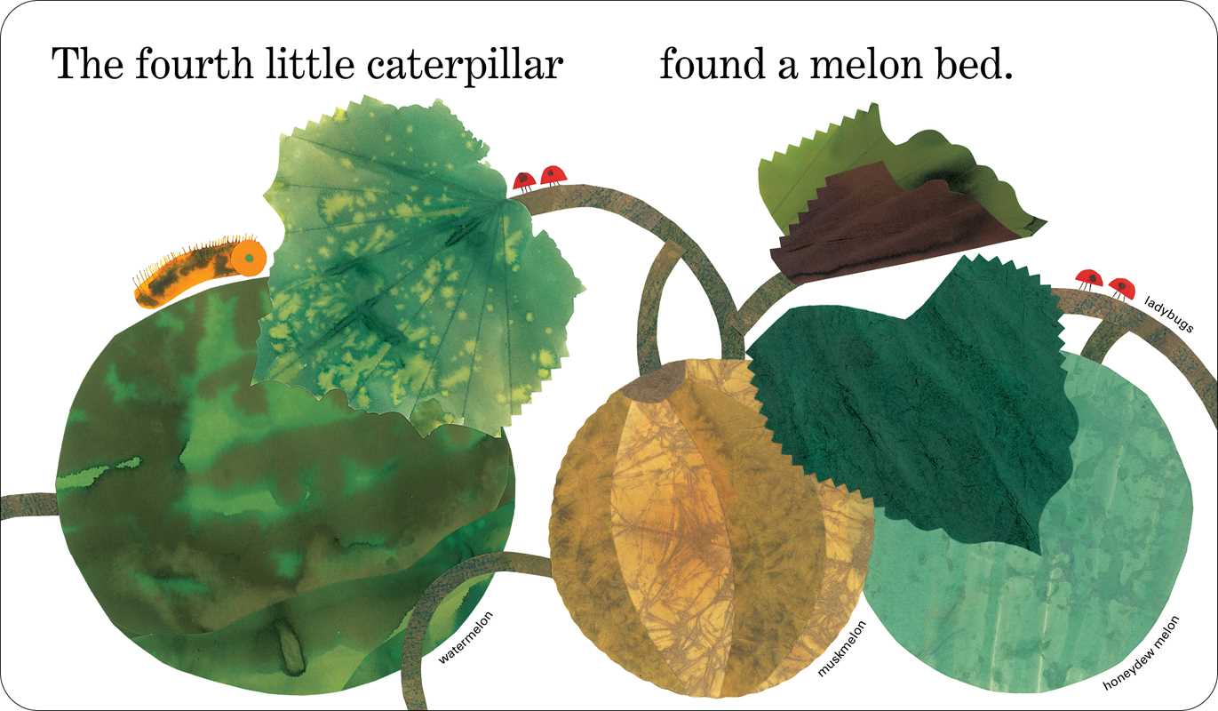 Ten Little Caterpillars by Bill Martin Jr.: Board Books; 40 pages / English