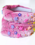 Beaded Headband - Happy Hues