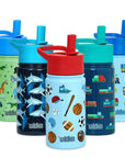 Sharks 14 oz Steel Bottle