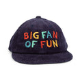 Baby/Toddler & Youth Corduroy Snapback Hat | Big Fan Of Fun: Baby/Toddler