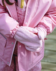 Dusty Pink | Fleece Mittens: S (3-9 Months) Thumbless / Fleece