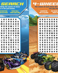Hot Wheels: Race Cars vs. Monster Trucks by Mattel: Paperback; 24 pages / English