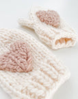 Blush Heart Mittens Baby & Kids
