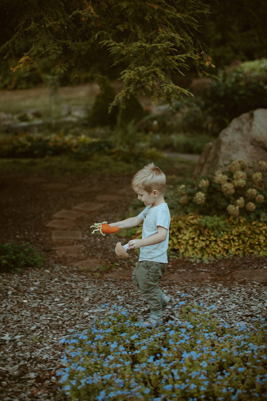 Carrot Pretend Play Food Rattle