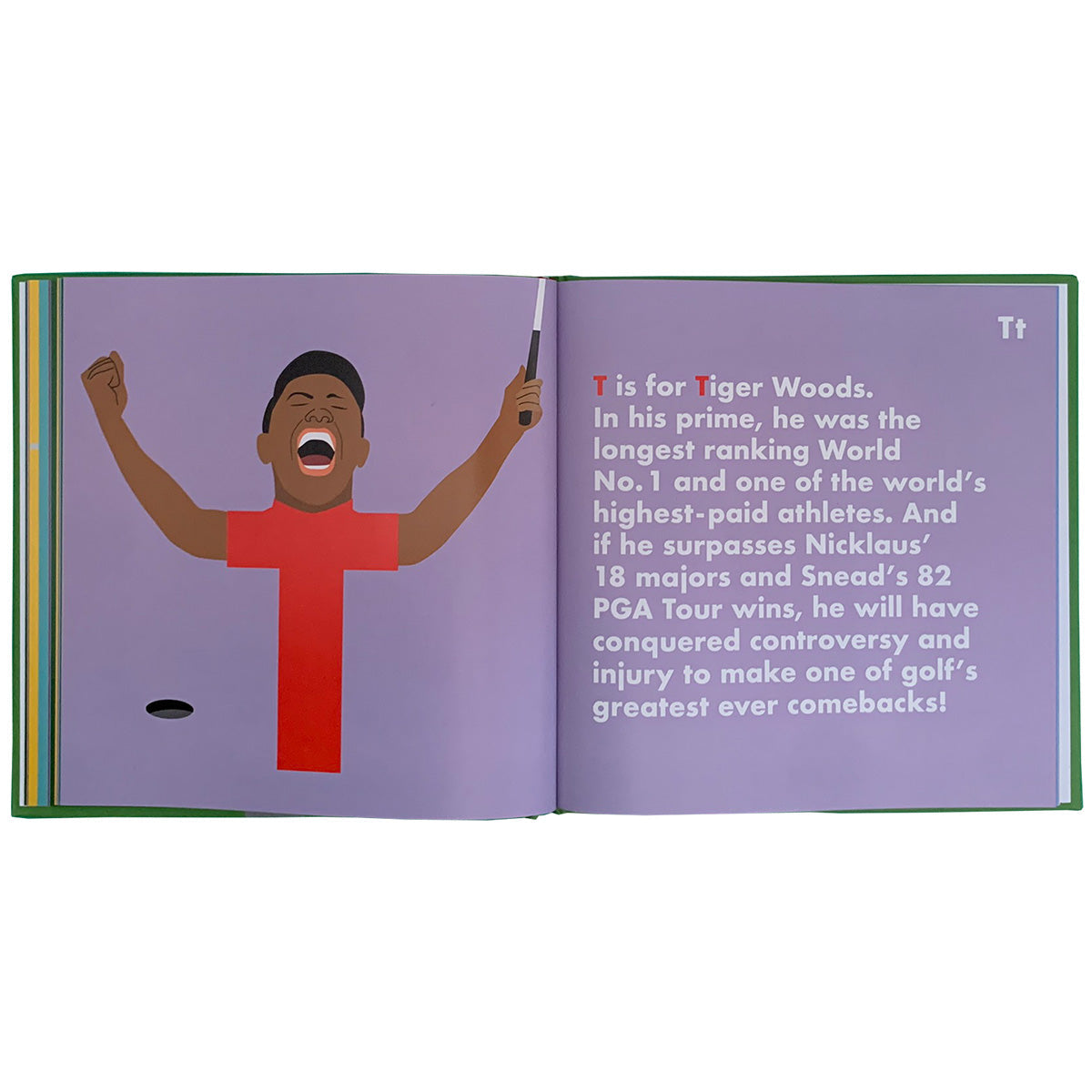 Golf Legends Alphabet Book