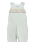 Sage Green Puppy Dog Smocked Longall