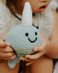 Narwhal Rattle - Ocean Themed Baby Toy