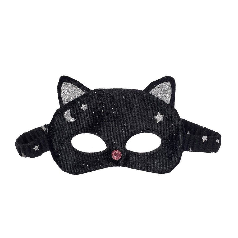 Velvet Black Cat Mask (3-10 Years)