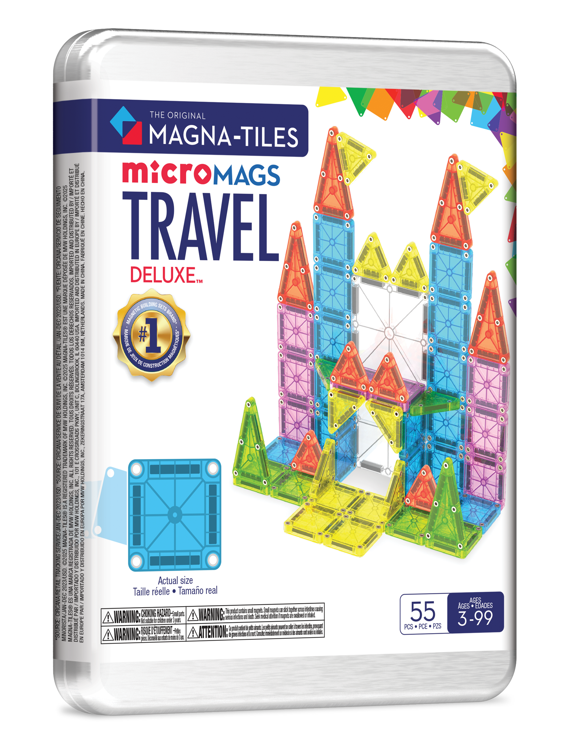 Magna-Tiles Travel Set Deluxe 55-Piece Set – Joy Street