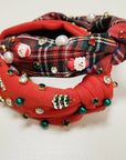 Beaded Headband - Santa's Helper
