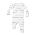 Angel Dear Vintage Stripe - 2 Way Zipper Footie