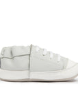 Leather Baby Shoe Sneaker - Gray
