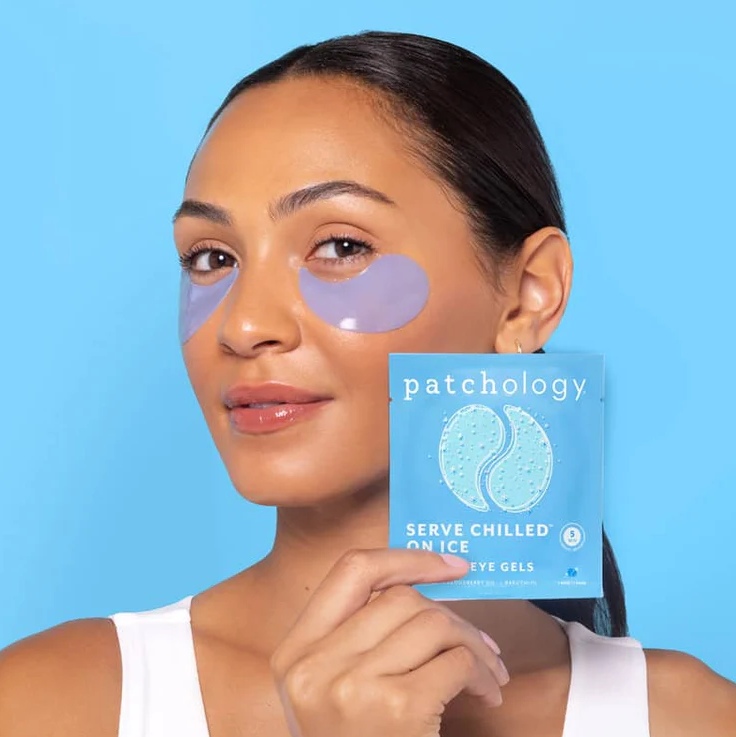 UNDEREYE Served on Chilled Ice Firming Under Eye Patches