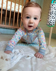 Lobster Bake Zip Baby Onesie
