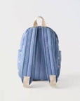 Kids Floral Daisy Backpack Lightweight School Bag: Blue