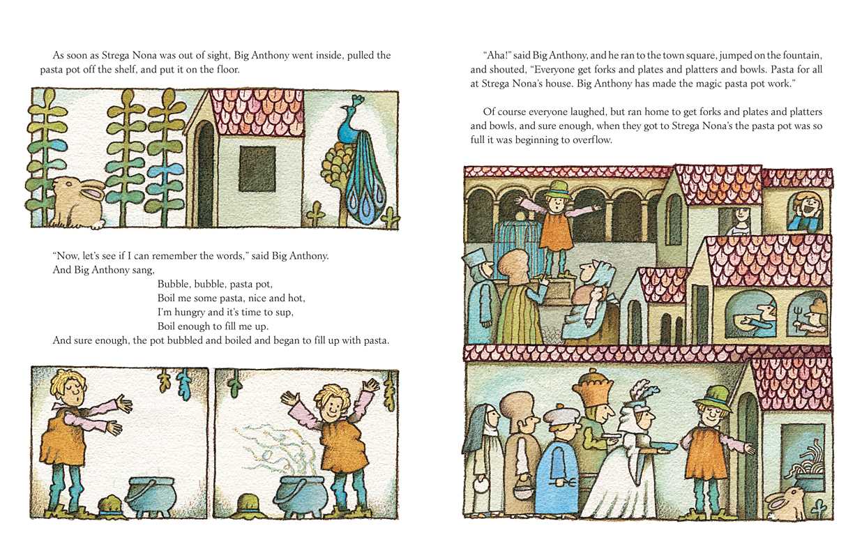 Strega Nona by Tomie   dePaola: Hardcover; 32 pages / English