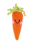 Carrot Pretend Play Food Rattle