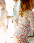 Ski Two Piece Kids Henley Pajamas