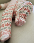 Christmas Lobsters Zip Baby Onesie