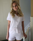 Boston Women’s Button Front Short Pajama Set